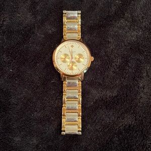 Tri color kate spade watch